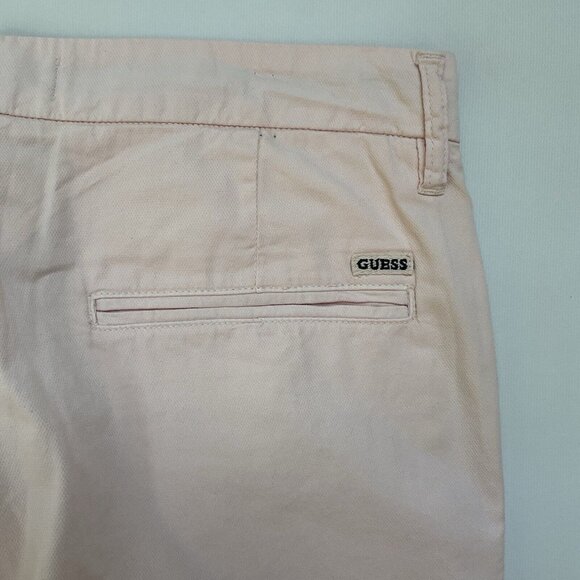 Guess Men’s Myron Slim Straight Jeans Light Pink Size 30 - Picture 11 of 12